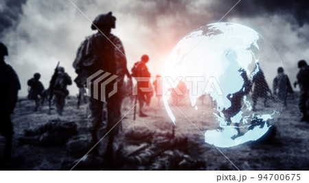 地球と軍隊 安全保障 地球と軍隊 安全保障 94700675