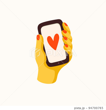 Like sticker for a social media, making a blog or vlog vector flat illustration. Set of cartoon icons for making internet content Like sticker for a social media, making a blog or vlog vector flat illustration. Set of cartoon icons for making internet content 94700765
