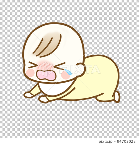 baby crying while crawling 94702028