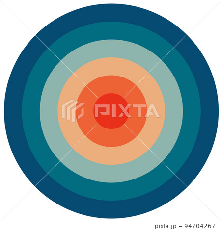 Circle vector illustration in retro style Circle vector illustration in retro style 94704267
