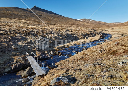Hiking in Iceland 94705485