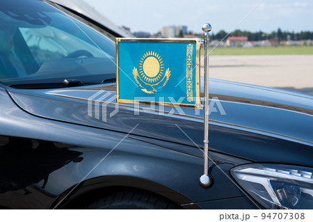 Presidential cortege of the first person of Kazakhstan. 94707308
