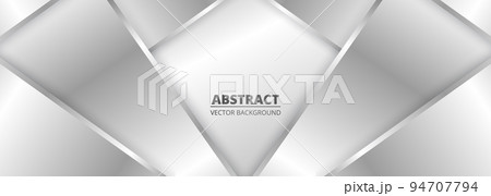 Wide luxury abstract background with silver gradient lines triangle arrows and shadows. Wide luxury abstract background with silver gradient lines triangle arrows and shadows. 94707794