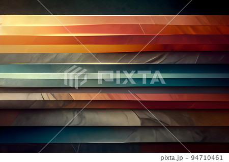 abstract flat colorful horizontal stripes geometric background, neural network generated art abstract flat colorful horizontal stripes geometric background, neural network generated art 94710461