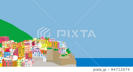 マナローラ　manarola　チンクエテッレ　cinque　terre　イタリア　italia 94712074