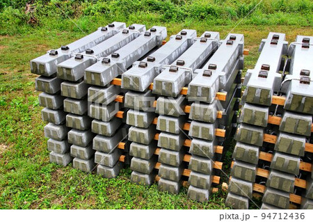 交換工事を控えた…バラスト軌道用『PCまくらぎ』 94712436