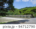 京都　初夏の嵐山と渡月橋 94712790