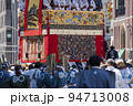 京都　祇園祭（後祭）の山鉾巡行　鷹山　 94713008