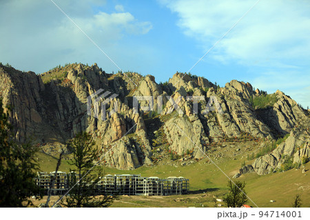 モンゴル 国立公園 公園の写真素材 [94714001] PIXTA