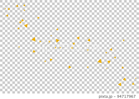 Illustration of a small triangle Golden glitter glitter Background decoration Illustration of a small triangle Golden glitter glitter Background decoration 94717967