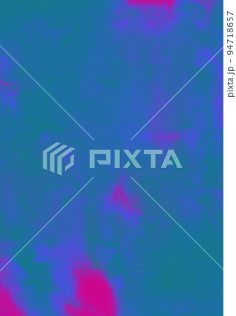 Abstract illustration of blue paint brush strokes against white background 94718657