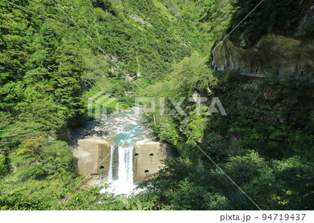 森の中を流れる清流 黒部川 森の中を流れる清流 黒部川 94719437