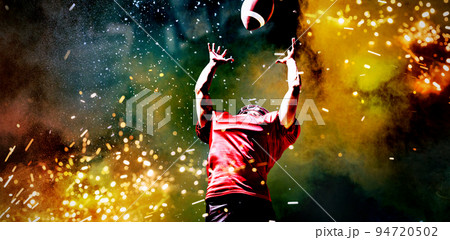 Composite image of american football player Composite image of american football player 94720502