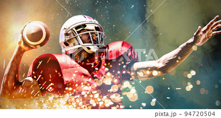 Composite image of american football player Composite image of american football player 94720504
