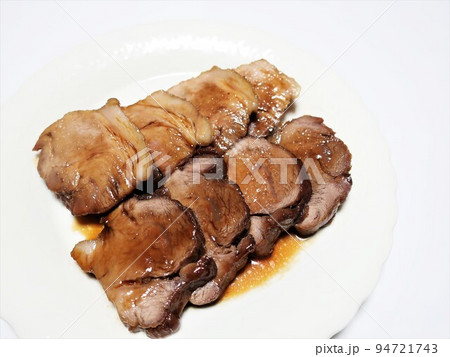 おいしい焼豚 チャーシュー カット 煮汁 おいしい焼豚 チャーシュー カット 煮汁 94721743