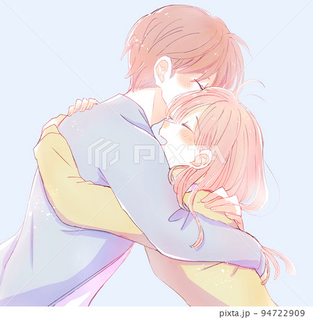 抱き合う男女 94722909