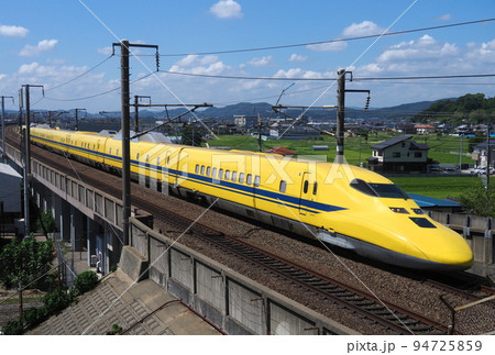 923形新幹線電気軌道総合試験車ドクターイエロー　岡山～相生 94725859