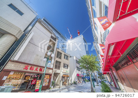 川崎駅前 平和通り 川崎市役所新本庁舎【神奈川県・川崎市】 川崎駅前 平和通り 川崎市役所新本庁舎【神奈川県・川崎市】 94726017