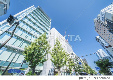 川崎駅前 市役所通りの風景【神奈川県・川崎市】 川崎駅前 市役所通りの風景【神奈川県・川崎市】 94726028