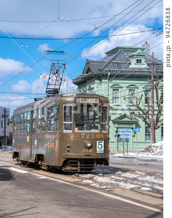 冬の函館市電 94726838