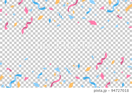 カラフルな紙吹雪のベクターイラスト素材 94727018