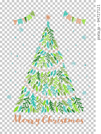 クリスマスツリーのイラスト クリスマスツリーのイラスト 94727121