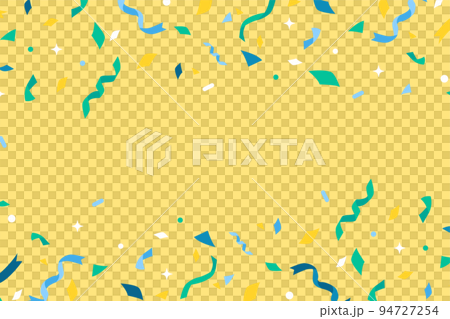 賑やかな紙吹雪のベクター素材 賑やかな紙吹雪のベクター素材 94727254