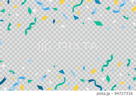 活潑的五彩紙屑矢量素材 94727316