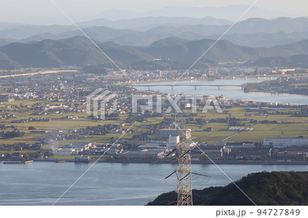 三頂山からの岡山市東区 三頂山からの岡山市東区 94727849