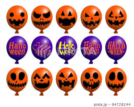 ハロウィン風船セット 94728244