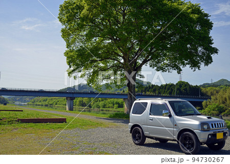 【スズキ　ジムニー　軽自動車】4WD　アウトドアイメージ 94730267