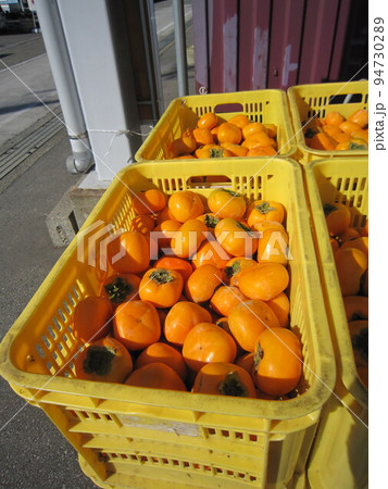 コンテナ売りのおけさ柿 94730289