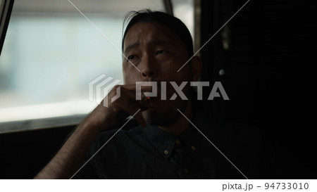 Night club concept of 4k Resolution. Asian man smoking cigar in restaurant. A group of specialized clubs that sell alcoholic beverages. Night club concept of 4k Resolution. Asian man smoking cigar in restaurant. A group of specialized clubs that sell alcoholic beverages. 94733010