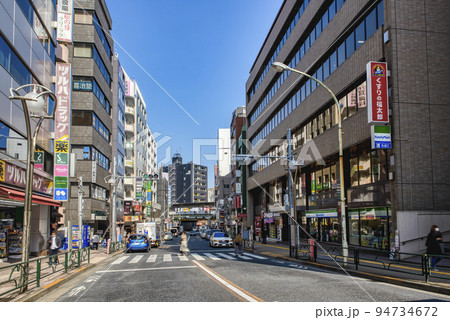 東京都新宿区の都市風景 高田馬場 東京都新宿区の都市風景 高田馬場 94734672