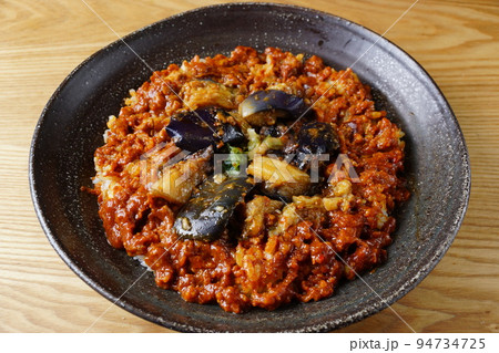 麻婆茄子丼　中華料理 94734725
