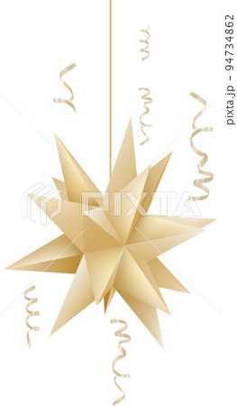 Christmas Tree Gold Star Bauble Ornament 94734862
