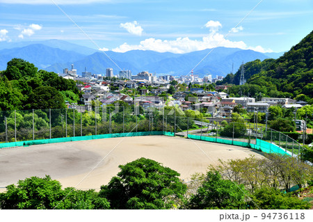 茂菅大橋/裾花川より長野市街地方面を望む(長野県長野市)【2022.9】 茂菅大橋/裾花川より長野市街地方面を望む(長野県長野市)【2022.9】 94736118
