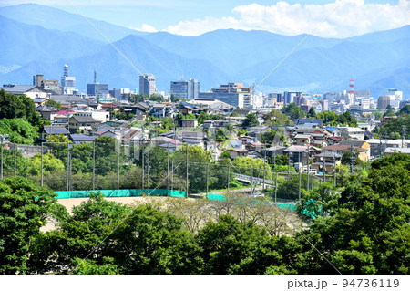 茂菅大橋／裾花川より長野市街地方面を望む(長野県長野市)【2022.9】 94736119