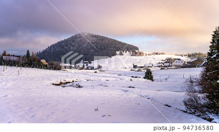 Wintertime landscape of Jizera Mountains Wintertime landscape of Jizera Mountains 94736580