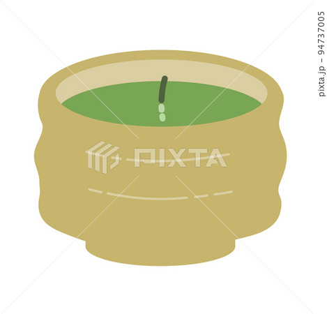 茶柱が立つお抹茶のイラスト素材 [94737005] - PIXTA