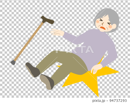 甘蔗老年婦女跌倒 甘蔗老年婦女跌倒 94737293
