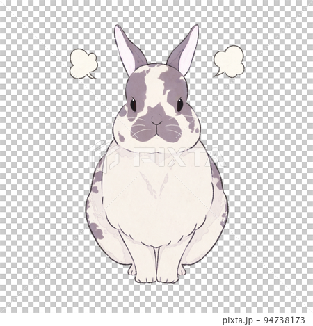 Ash rabbit broken expression (angry) Ash rabbit broken expression (angry) 94738173