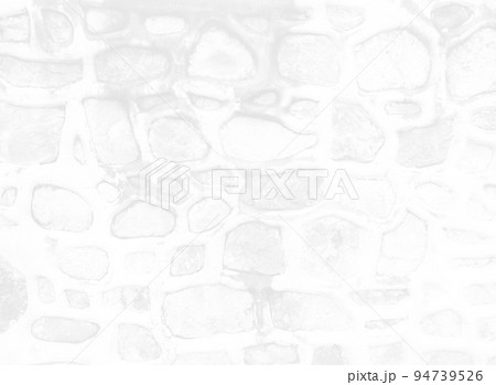 The walls are made of brownstone, painted in black and white A wall shaped around a beautiful stone and pattern forms a background. The modern design of the fence and cement stone wall. The walls are made of brownstone, painted in black and white A wall shaped around a beautiful stone and pattern forms a background. The modern design of the fence and cement stone wall. 94739526