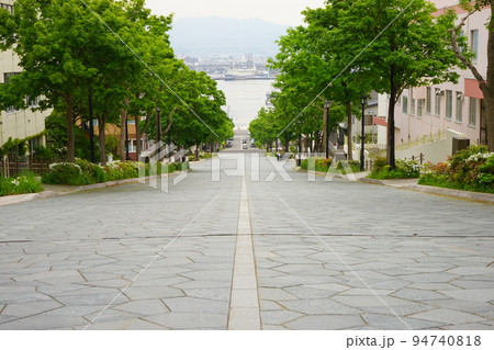 日本 北海道 函館 八幡坂 94740818