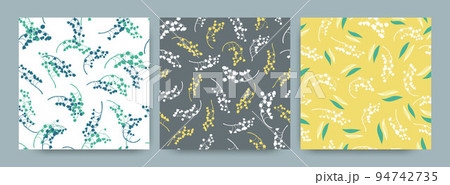 Spring Floral Pattern. Seamless Lily Bell Fabric Design. Fresh Botanical Invitation. Floral Pattern Set. Romantic Leaf Illustration. Bud of Convallaria Majalis. Floral Pattern Set. Spring Floral Pattern. Seamless Lily Bell Fabric Design. Fresh Botanical Invitation. Floral Pattern Set. Romantic Leaf Illustration. Bud of Convallaria Majalis. Floral Pattern Set. 94742735