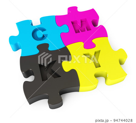 Cmyk puzzle Cmyk puzzle 94744028