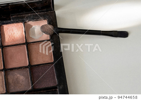 makeup shadows, Close-up makeup accessories with natural light 94744658