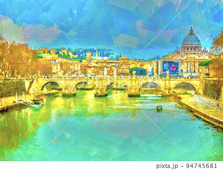 イタリア・ローマの風景 イタリア・ローマの風景 94745681