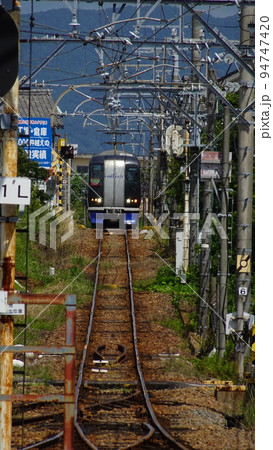 にしがま線にミュースカイが走る にしがま線にミュースカイが走る 94747420