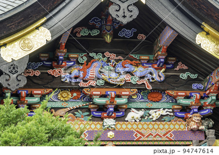 秩父神社 御本殿 つなぎの龍 埼玉県秩父市 秩父神社 御本殿 つなぎの龍 埼玉県秩父市 94747614